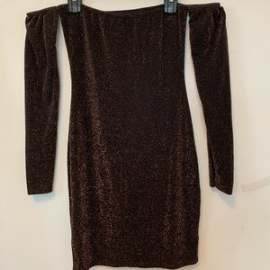 Bohoo glitter dress